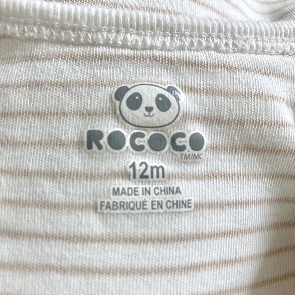 Baby Neutral Bundle 6-9M - Dogs & Safari Animals - Sleeper/Bodysuit/Pants - Picture 11 of 14